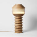 Modern Timber Statement Table Lamp