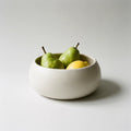 Round Glossy Minimalist Bowl - Decorative Fruit Bowl